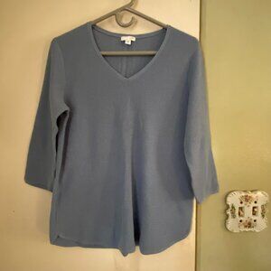 J. Jill Knit Top Sweater 3/4 Sleeve